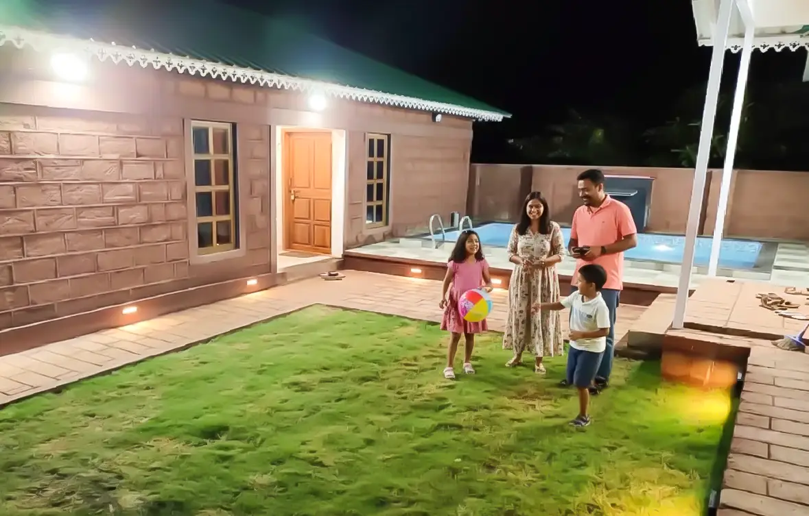 Spacious family-friendly resort in Mahabaleshwar